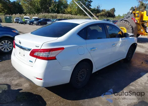 2014 Nissan Sentra Sv z USA, uszkodzony, nr VIN 3N1AB7AP9EY297269